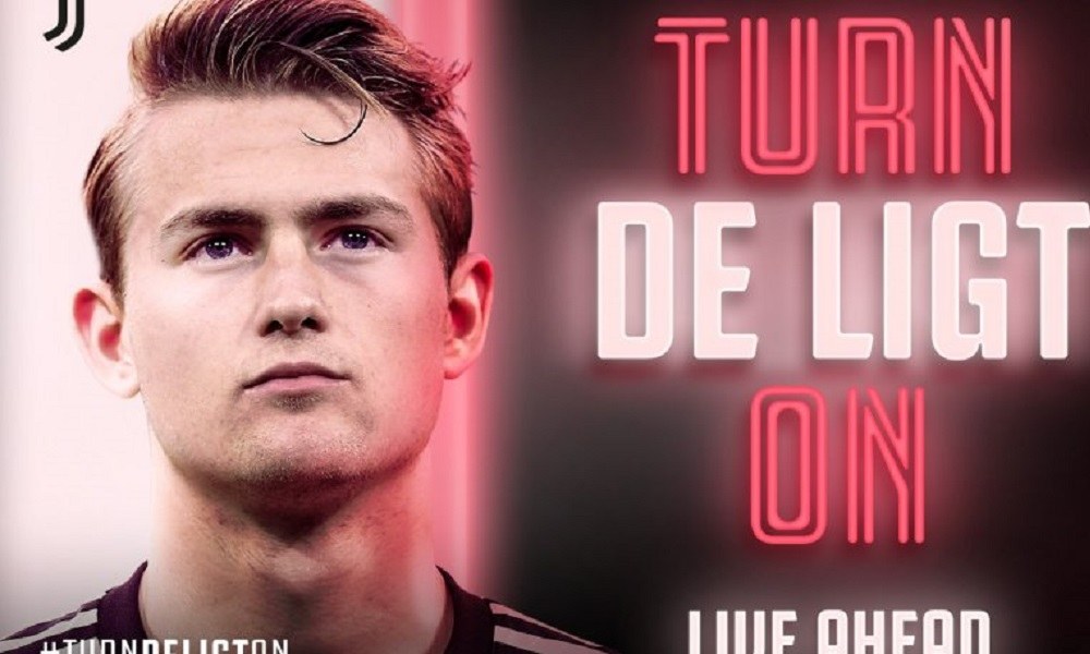 Γιουβέντους: Επίσημα «μπιανκονέρο» ο Ντε Λιχτ (vid)