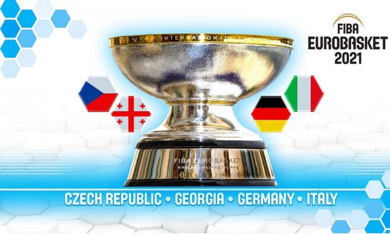 Ευρωμπάσκετ 2021: Οι τέσσερις διοργανώτριες χώρες