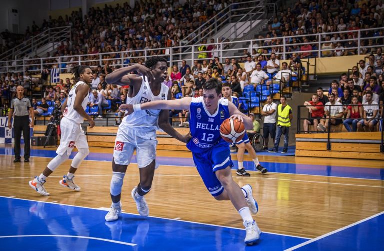 Ευρωμπάσκετ U18: Γαλλία – Ελλάδα 80-55