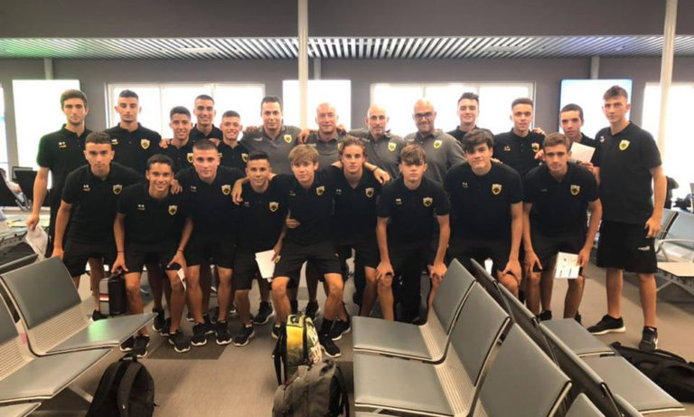 ΑΕΚ Κ17: «Πέταξαν» για Ολλανδία οι μικροί