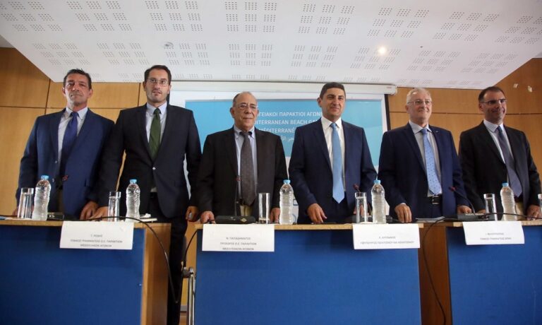 Αυγενάκης: «Εθνικό στοίχημα οι Μεσογειακοί Παράκτιοι Αγώνες»