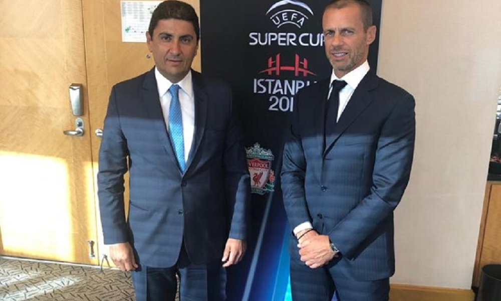 Αυγενάκης: Συναντήθηκε με τον πρόεδρο της UEFA