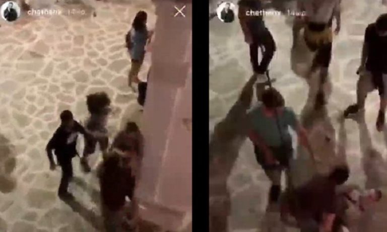 Ο γιος του Τομ Χανκς κατέγραψε άγριο ξυλοδαρμό στην Αντίπαρο (vid)