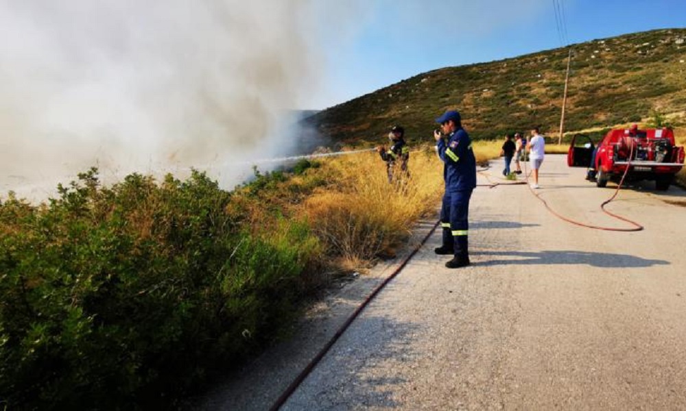 Ασπρόπυργος: Τρεις φωτιές – Υψηλός κίνδυνος πυρκαγιών