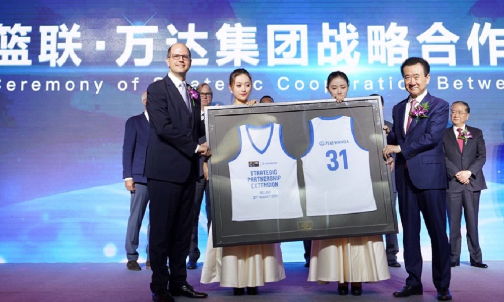 Μουντομπάσκετ 2019: Υποδοχή του προέδρου της Κίνας στον Ανδρέα Ζαγκλή