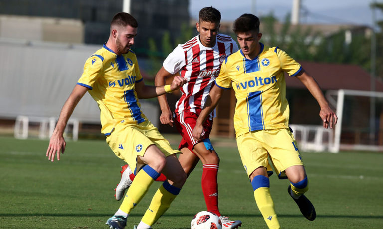 Ολυμπιακός – Αστέρας Τρίπολης 1-0 Κ19: Αγχωτική νίκη