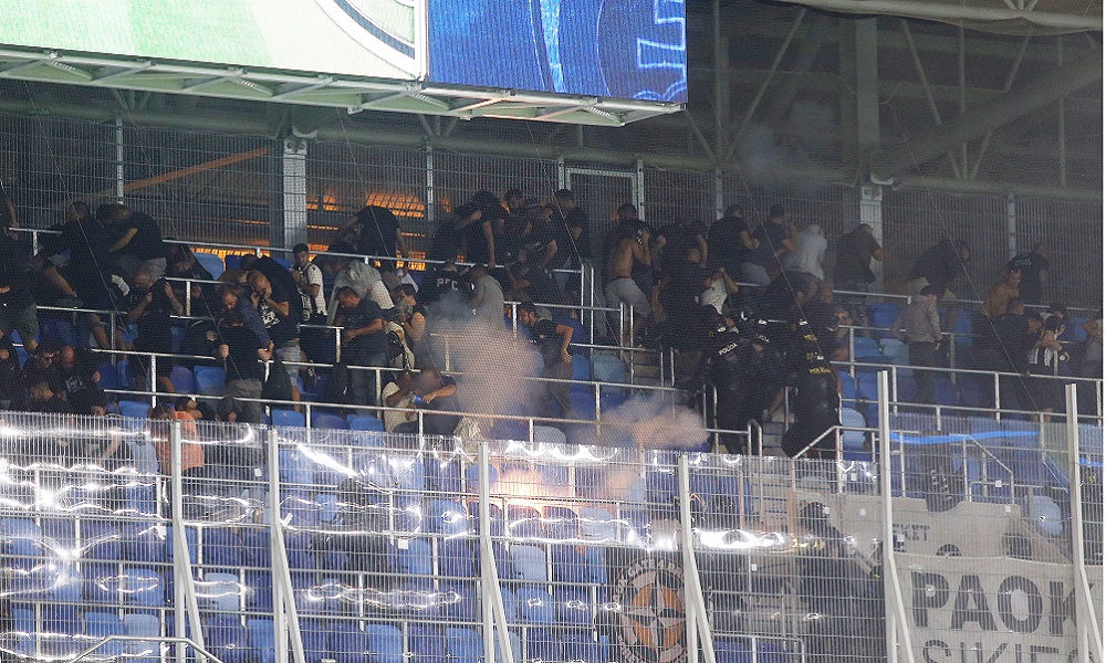 Σλόβαν – ΠΑΟΚ: Ξύλο και δακρυγόνα στο πέταλο των ΠΑΟΚτσήδων (vid)