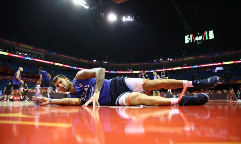 Εθνική: «Πρεμιέρα» στην κεντρική αρένα της Ναντζίνγκ (pics)