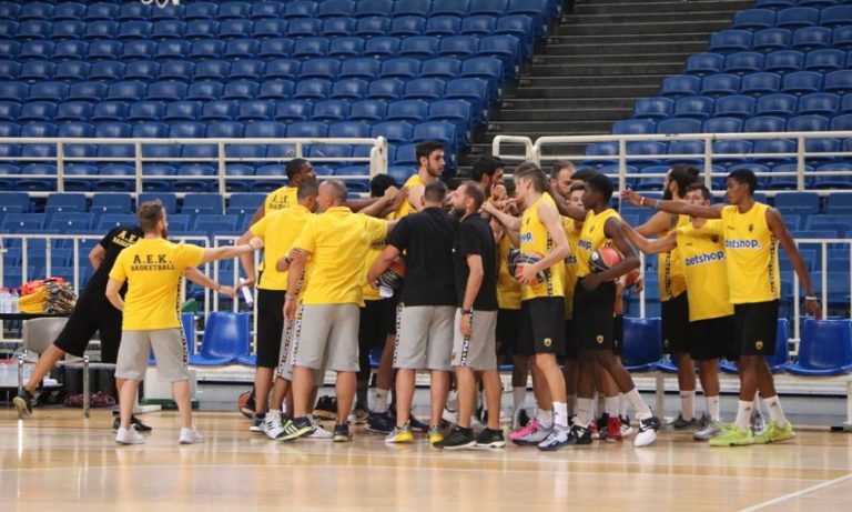 ΑΕΚ: Πρώτη προπόνηση για τη νέα σεζόν