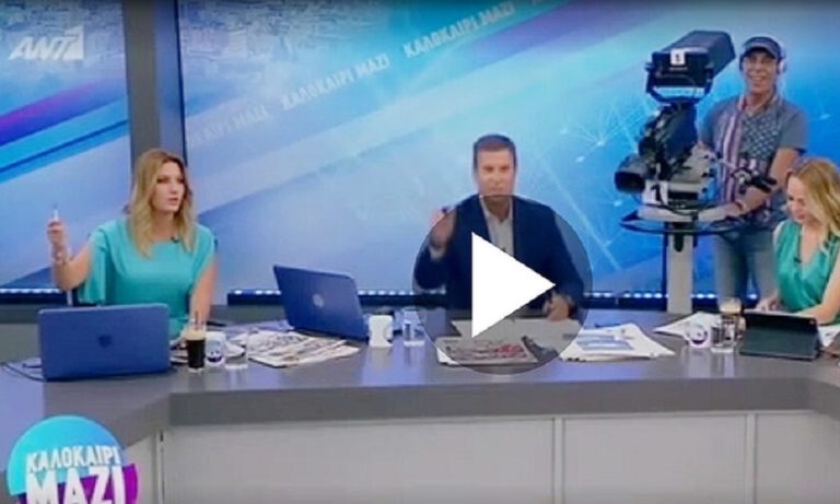 ΑΝΤ1: Με τον ύμνο του Ολυμπιακού η ανάγνωση των εφημερίδων