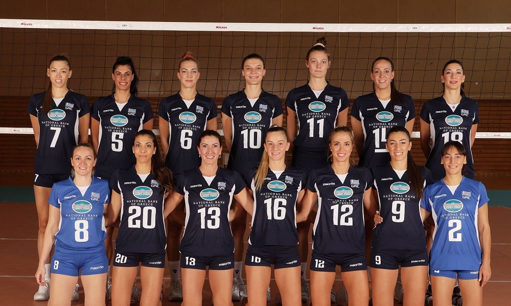 Βόλεϊ: Η 14αδα της Εθνικής γυναικών για το Ευρωπαϊκό