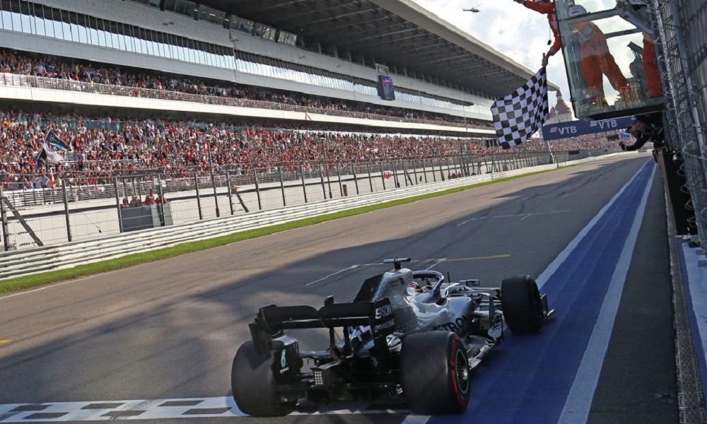 Трасса f1 финиш