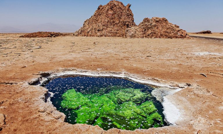 Viral: Φυσική πισίνα στην έρημο (vid)