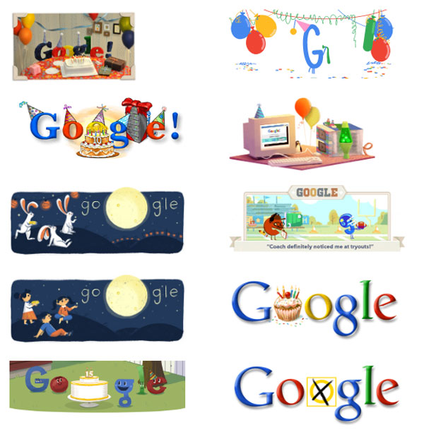 Ένα doodle αφιερωμένο στην... Google!