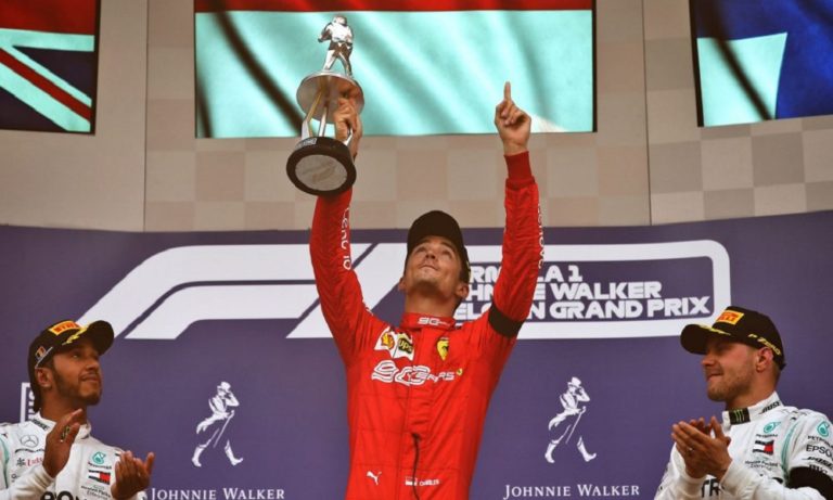 Formula 1: Δάκρυα στην πρώτη νίκη του Σαρλ Λεκλέρ (vid)