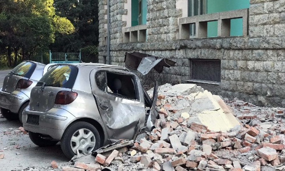 Σεισμός – Αλβανία: Εκατόν πέντε τραυματίες (vid)