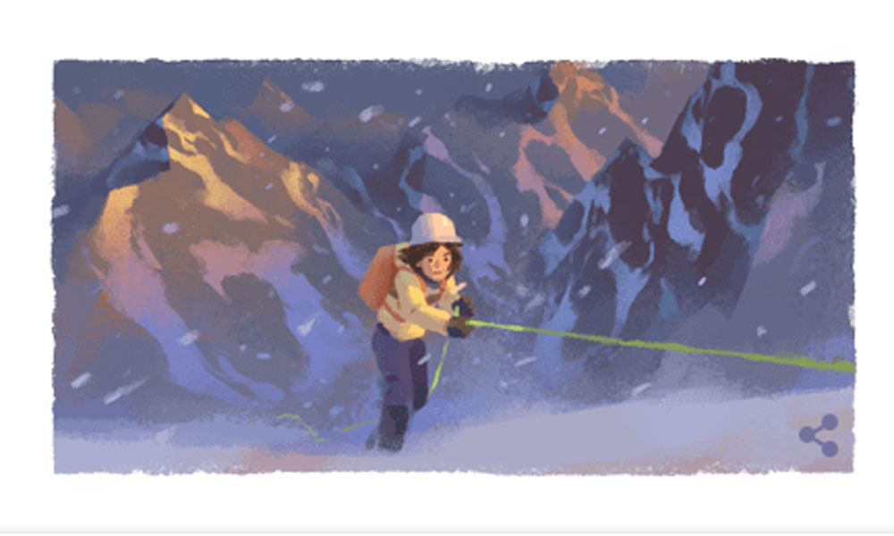 Google Doodle: Αφιερωμένο στη Wanda Rutkiewicz