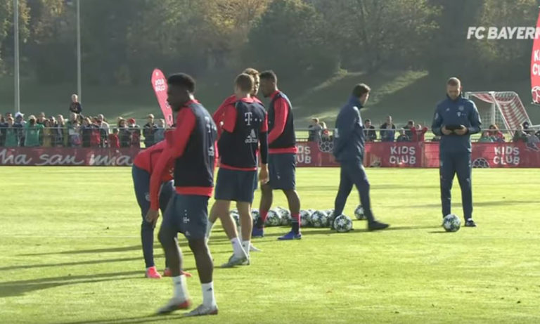 Ολυμπιακός – Μπάγερν: Η προπόνηση σε live streaming