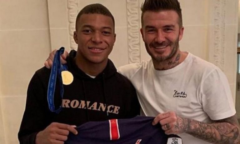 Τι τρέχει με Ντέιβιντ Μπέκαμ – Κίλιαν Εμπαπέ;