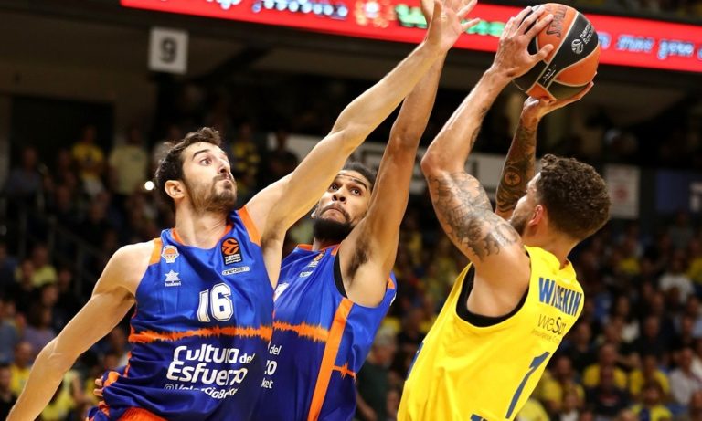 Μακάμπι Τελ Αβίβ – Βαλένθια 76-63: Δεύτερη νίκη για την ομάδα του Σφαιρόπουλου