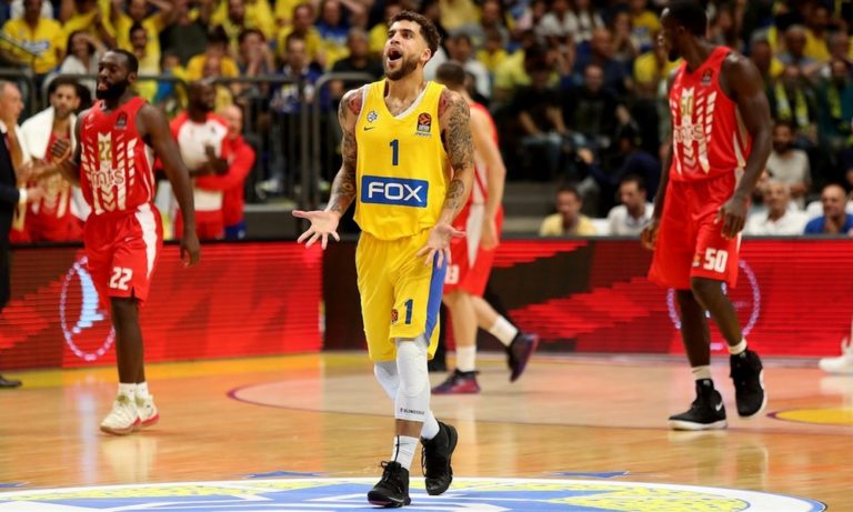 Μακάμπι – Ερυθρός Αστέρας 84-69 παρ.: Έσπασε το ρόδι