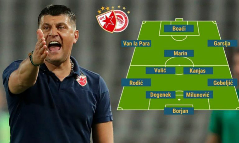 Ερυθρός Αστέρας – Ολυμπιακός: Έτσι θα παίξει…