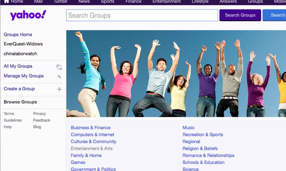 Yahoo Groups: Τέλος από τον Δεκέμβριο