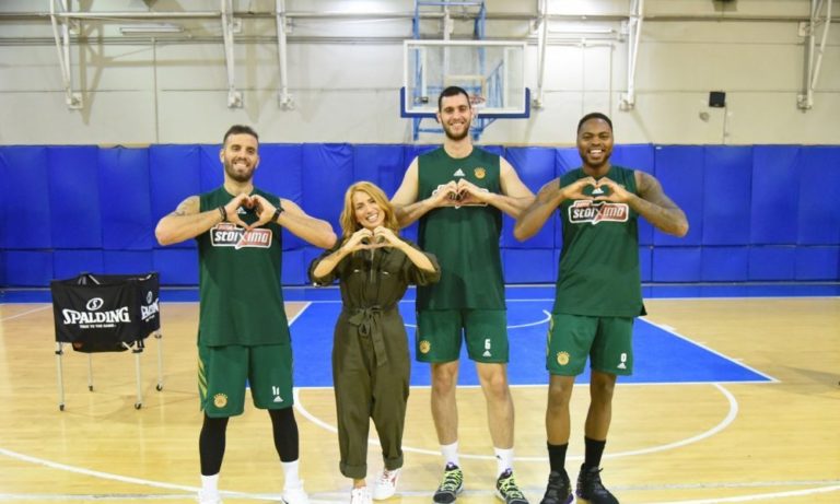 Η Μαρία Ηλιάκη προκαλεί Νίκο Παππά, Ντεσόν Τόμας και Γιώργο Παπαγιάννη να βάλουν καλάθια για καλό σκοπό – Πώς θα μπούμε κι εμείς στην «Ομάδα Προσφοράς ΟΠΑΠ»