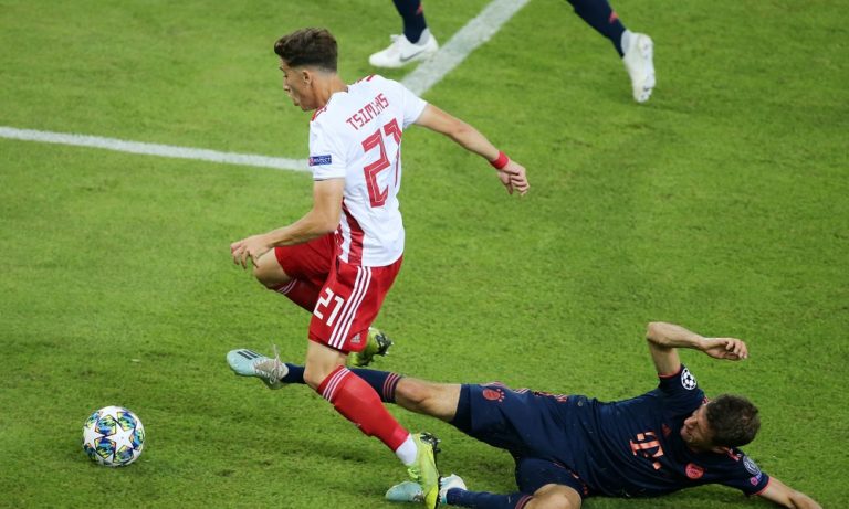 Ολυμπιακός: Η κορυφή του Τσιμίκα στο Champions League (pic)