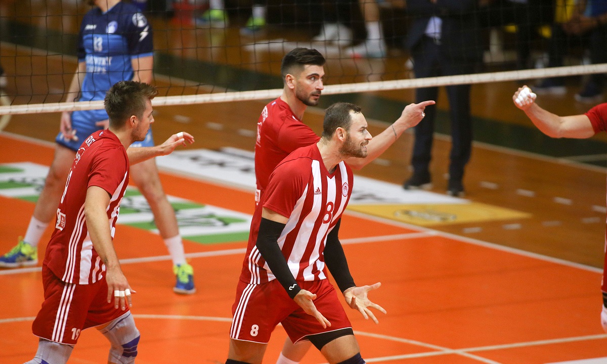 Volley League: Απόδραση Ολυμπιακού από τη Μίκρα