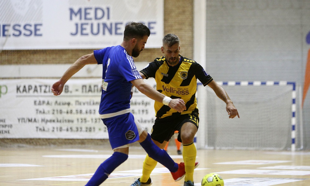 Futsal Super League: Έσπασε το αήττητο της ΑΕΚ