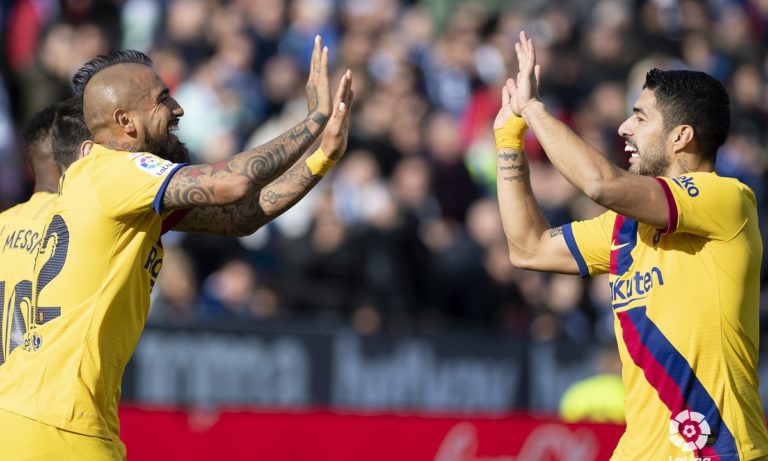 La Liga: Γλίτωσε το «κάζο» η Μπαρτσελόνα κόντρα στη Λεγάνες (vid)