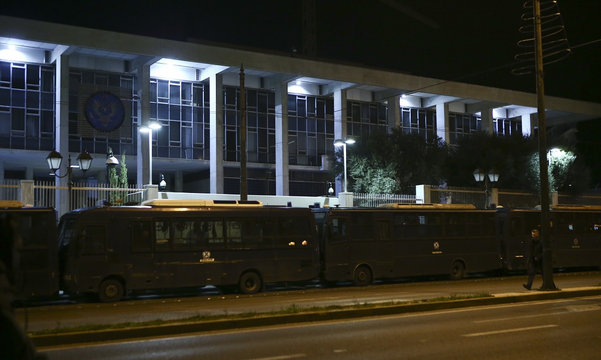 Αμερικανική πρεσβεία: Βλέπει κίνδυνο για τρομοκρατικό χτύπημα στην Αθήνα