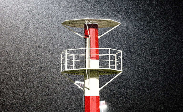 Ολυμπιακός – Ερυθρός Αστέρας: Αρκετή βροχή στο Ρέντη (pics)