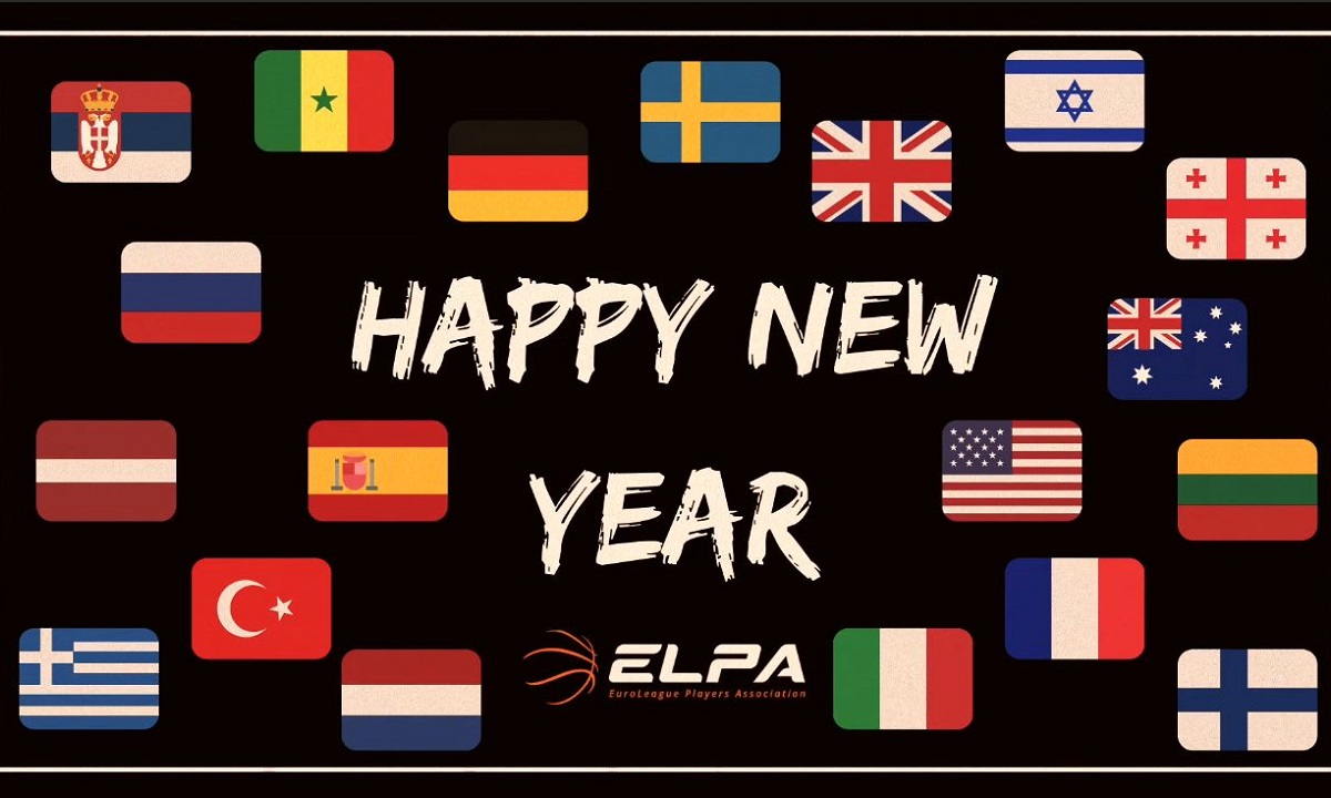 Euroleague: Καλή χρονιά από τους παίκτες της ELPA (vid)