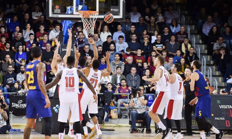 Euroleague: Η κατάταξη μετά την ήττα του Ολυμπιακού (16η αγων.)