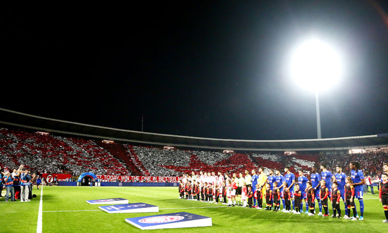 Ολυμπιακός – Ερυθρός Αστέρας: Η Θύρα 7 καλωσορίζει τους Σέρβους (pic)