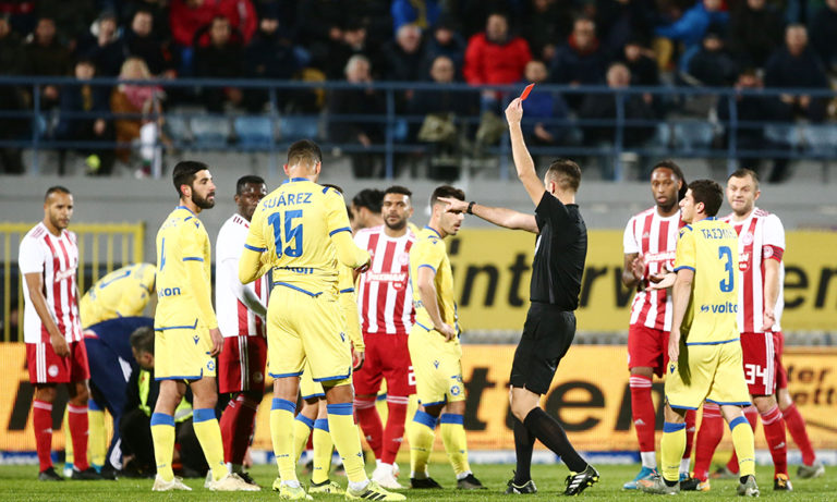 Ολυμπιακός: Αντιδράσεις για την τιμωρία σε Πασαλίδη