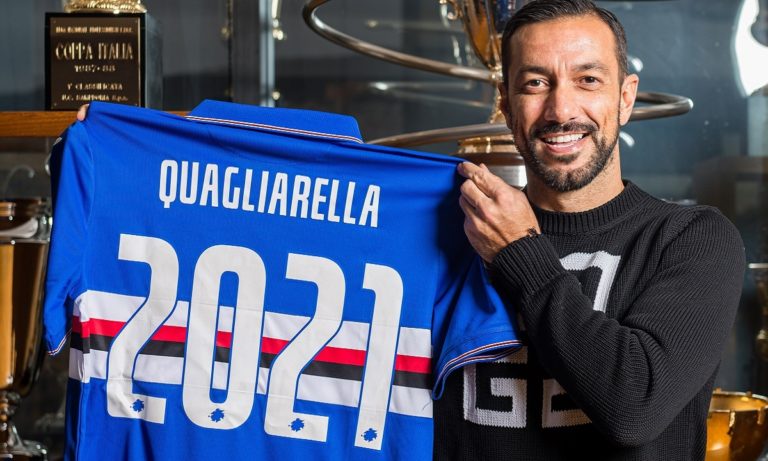 Σαμπντόρια: Νέο συμβόλαιο για τον 36χρονο Κουαλιαρέλα (pic-vid)