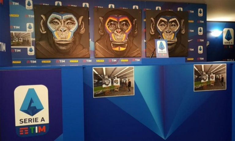 Η Serie A ζήτησε συγγνώμη για τους πίνακες με χιμπατζήδες κατά του ρατσισμού