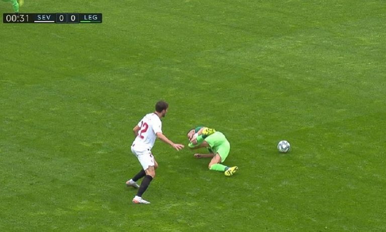 Σεβίλλη – Λεγανές: Αποχώρησε τραυματίας ο Σιόβας (pic)