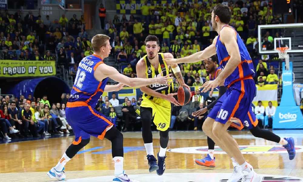 Φενέρμπαχτσε – Βαλένθια 98-100: Υπέστη «ανακοπή» μέσα στην Πόλη (vid)