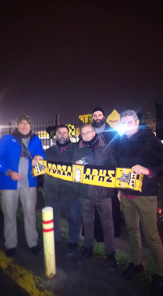 Συγκινητική κίνηση οπαδών του Άρη: Τρισάγιο στο σημείο όπου «έφυγε» ο Τόσκο (pics)