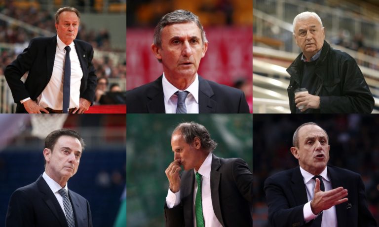 Euroleague προπονητές: Μέσος όρος ηλικίας, 63 έτη!