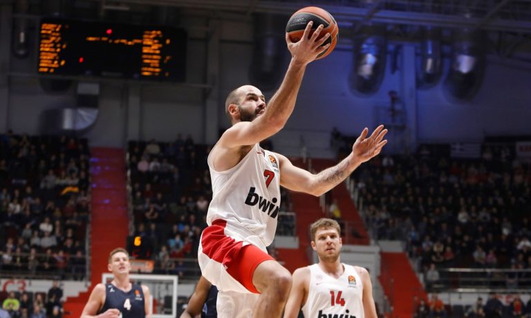 Euroleague (21η αγων.): Βαθμολογία και αποτελέσματα