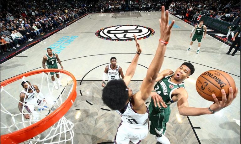 Νετς – Μπακς 97-117: Ισοπεδωτικοί Μπακς και Αντετοκούνμπο ξανά και ξανά (vid)