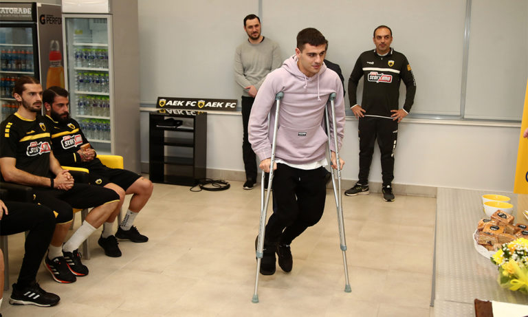 ΑΕΚ: Θερμή υποδοχή σε Γαλανόπουλο