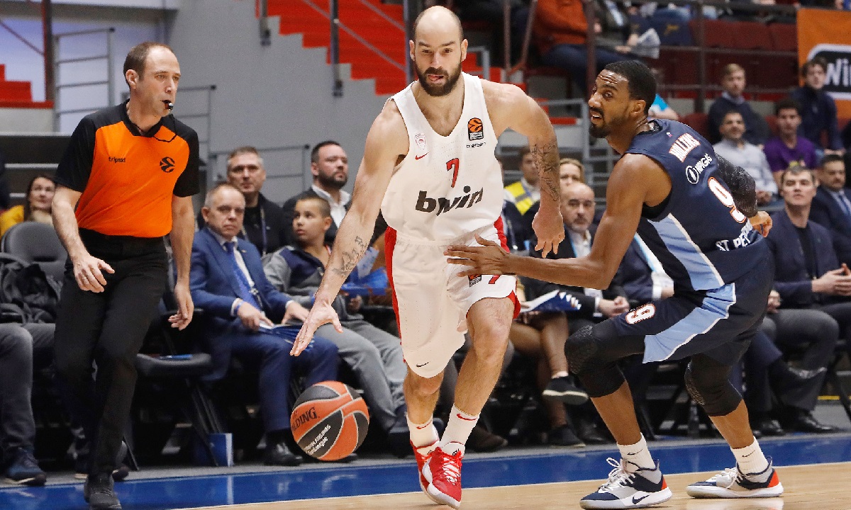 Ζενίτ- Ολυμπιακός 91-87: Μόνο η παλιά φρουρά ήταν εκεί