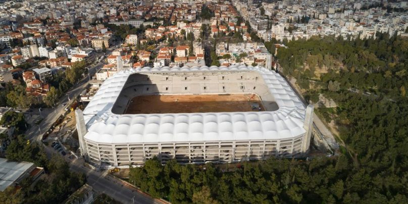 «Αγιά Σοφιά-OPAP ARENA»: «Γαλλική εταιρία ζήτησε να αποτελέσουν αντικείμενο μελέτης οι πυλώνες»