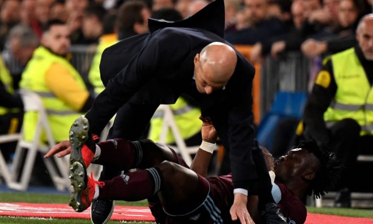 Ρεάλ Μαδρίτης – Θέλτα 2-2: Τάκλιν σε Ζιντάν και «μερένχες» (vids)